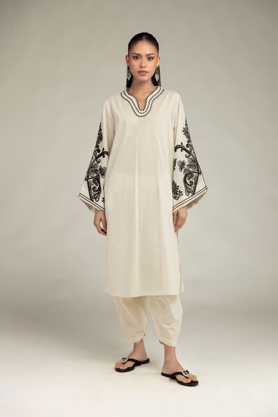 Embroidered | Cotton Dobby | Cotton Dobby Shalwar | USD 30.00