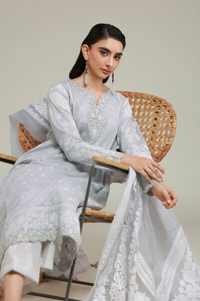Embroidered | Cambric | Fabrics 3 Piece | USD 60.00
