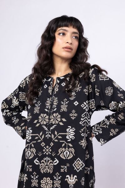 Printed | Cambric | Kurta | USD 12.50
