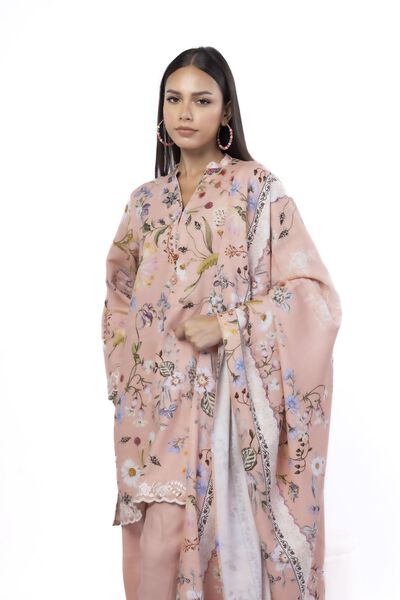 Embroidered | Blended Khaddar | Tailored 3 Piece | USD 60.00