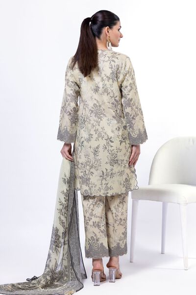 Embroidered | Cambric | Fabrics 3 Piece | USD 50.00