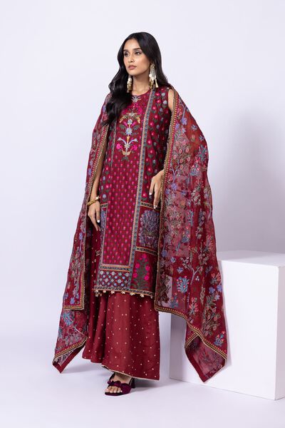 Embroidered | Viscose Oak Silk | Kurta | USD 30.00