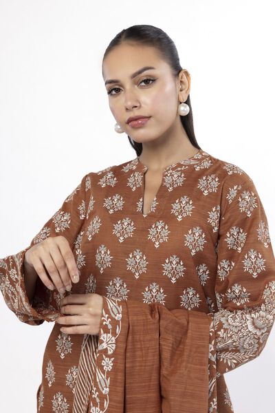 Printed |Light Khaddar | Fabrics 3 Piece | USD 35.00