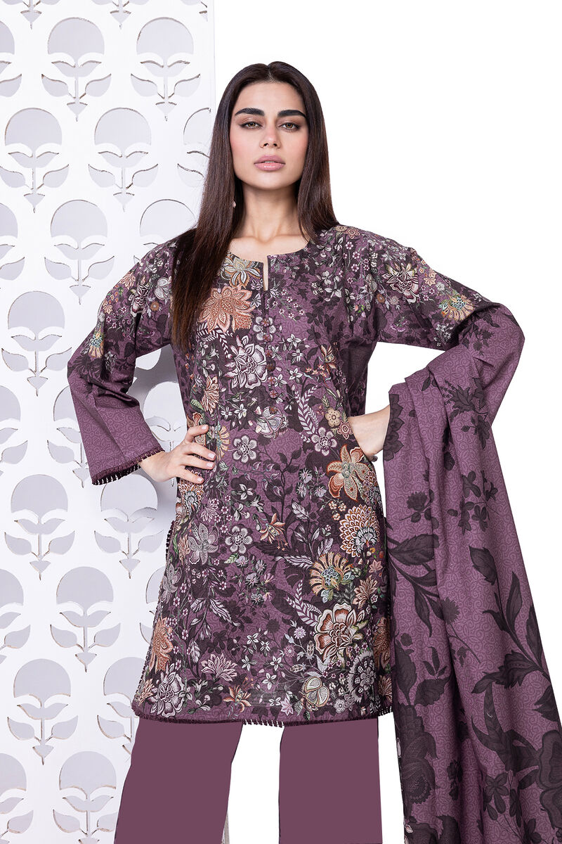 Printed | Light Khaddar | Fabrics 3 Piece | null