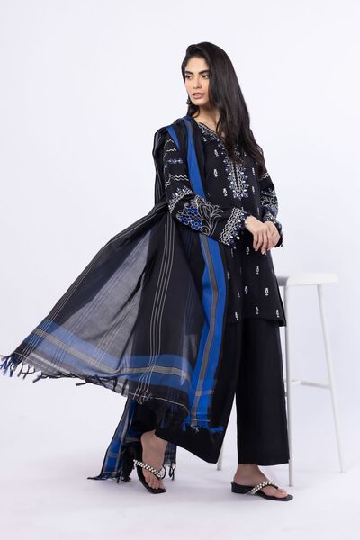 Dyed | Handwoven Cotton | Dupatta | USD 11.50