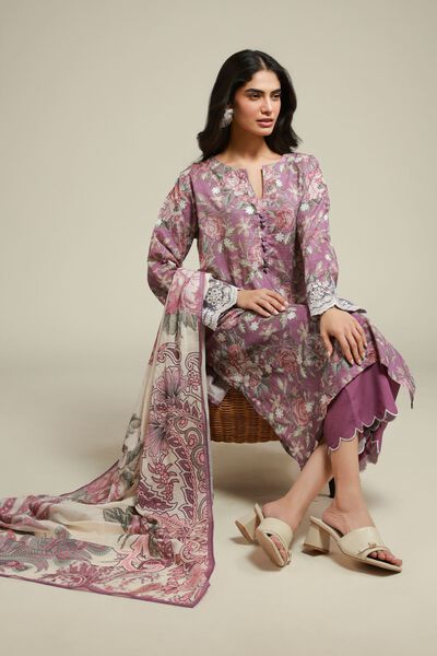 Embroidered | Mesuri | Mesuri Tailored 3-piece | USD 70.00