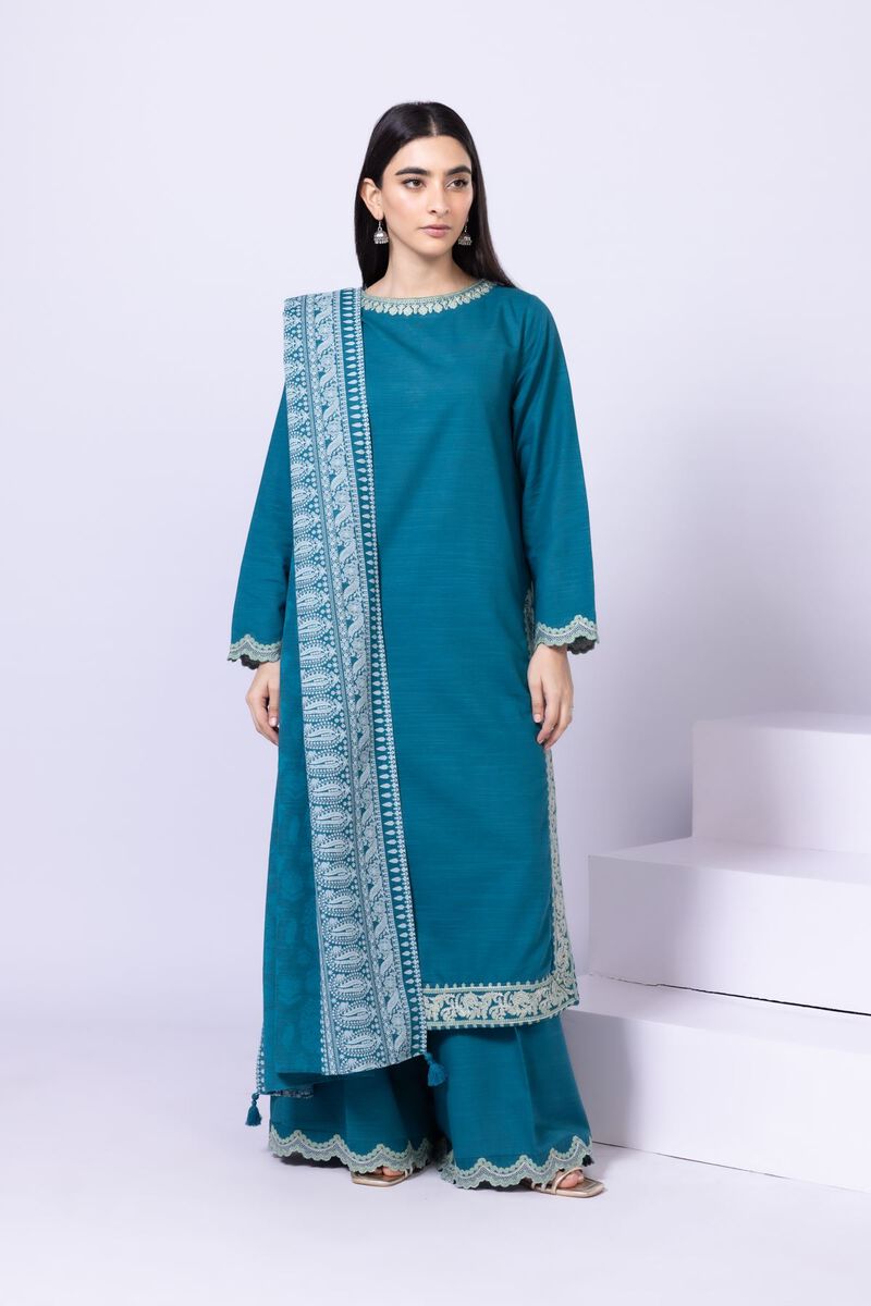 Embroidered | Khaddar | Kurta | USD 10.50