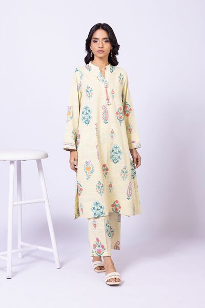 Printed | Khaddar | Pants | USD 15.00