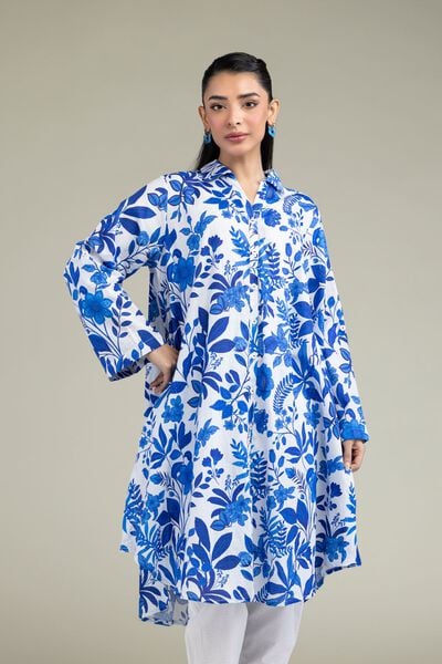 Printed | Cotton Dobby | Floral Short Kurta | USD 35.00