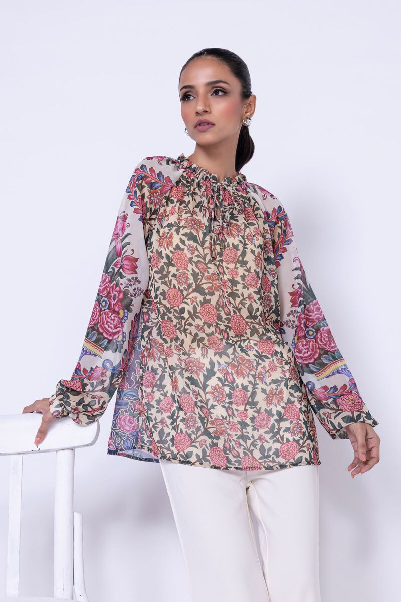 Printed | Georgette Chiffon | Blouse | null