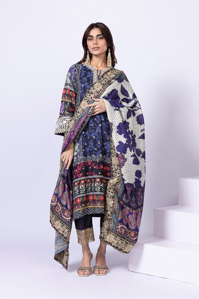 Embroidered | Russian Raw Silk | Pants | USD 9.00