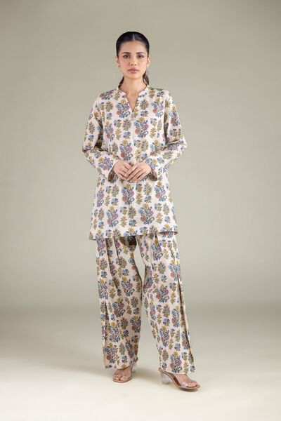 Printed | Cambric | Relaxed Floral Shalwar | USD 30.00