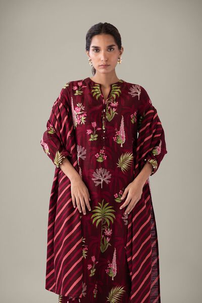 Printed | Textured Cotton | Dupatta | USD 15.00