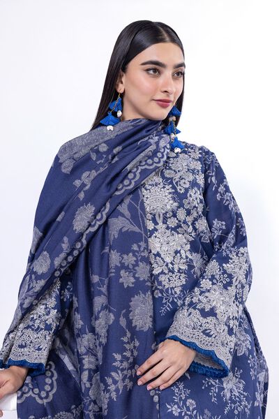 Embroidered | Khaddar | Fabrics 3 Piece | USD 16.50