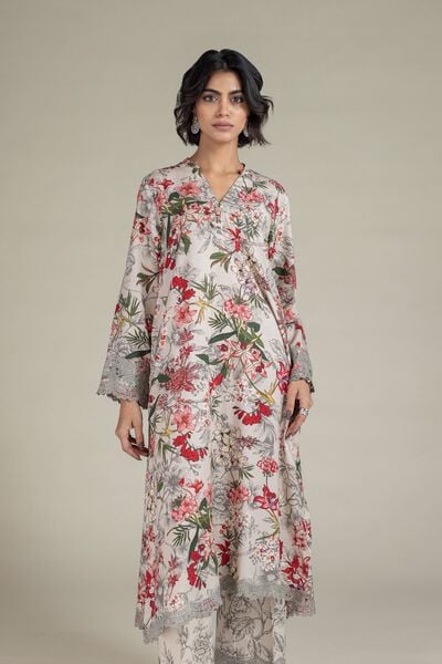 Embroidered | Raw Silk | Kurta | USD 45.00