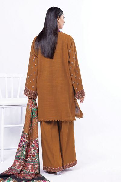 Embroidered | Khaddar | Fabrics 3 Piece | USD 16.50