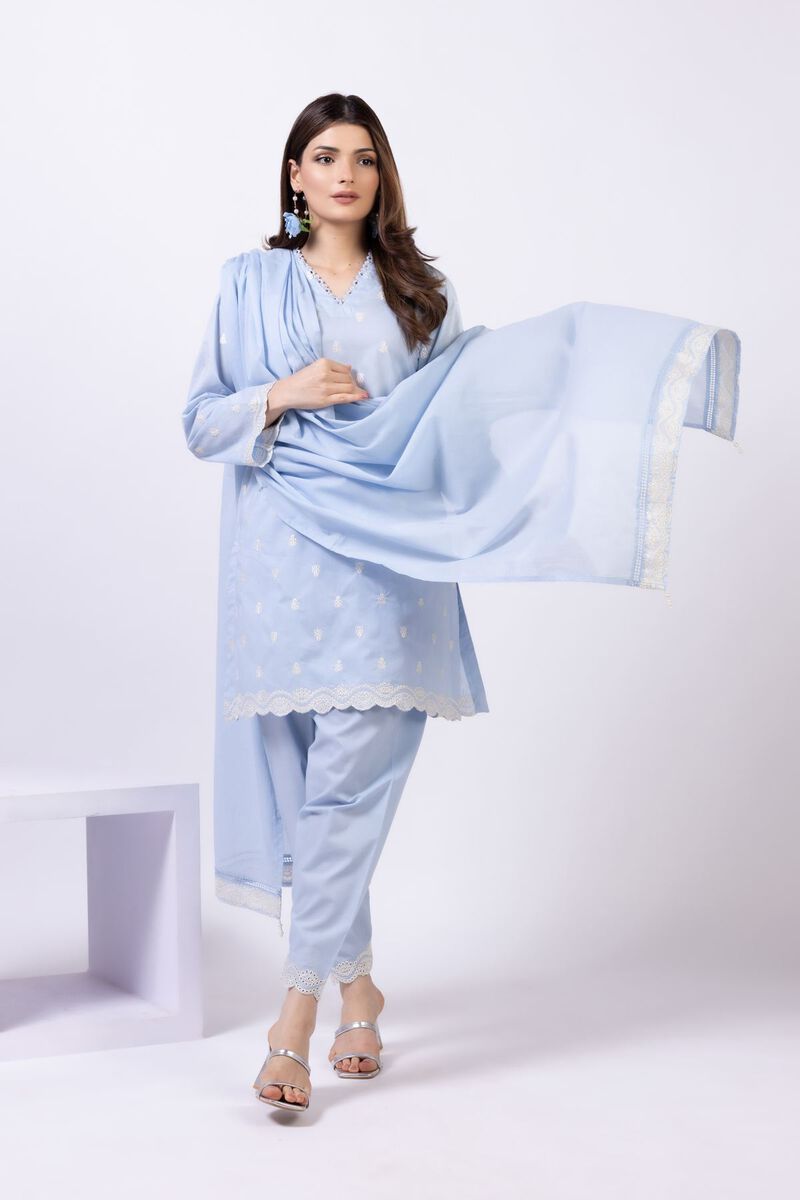 Embroidered | Lawn | Dupatta | null