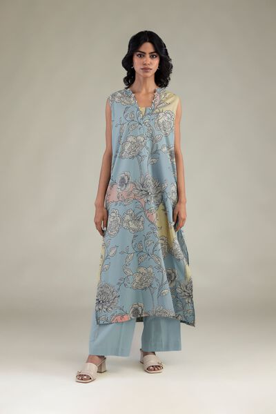 Embroidered | Cambric | Pants | USD 30.00