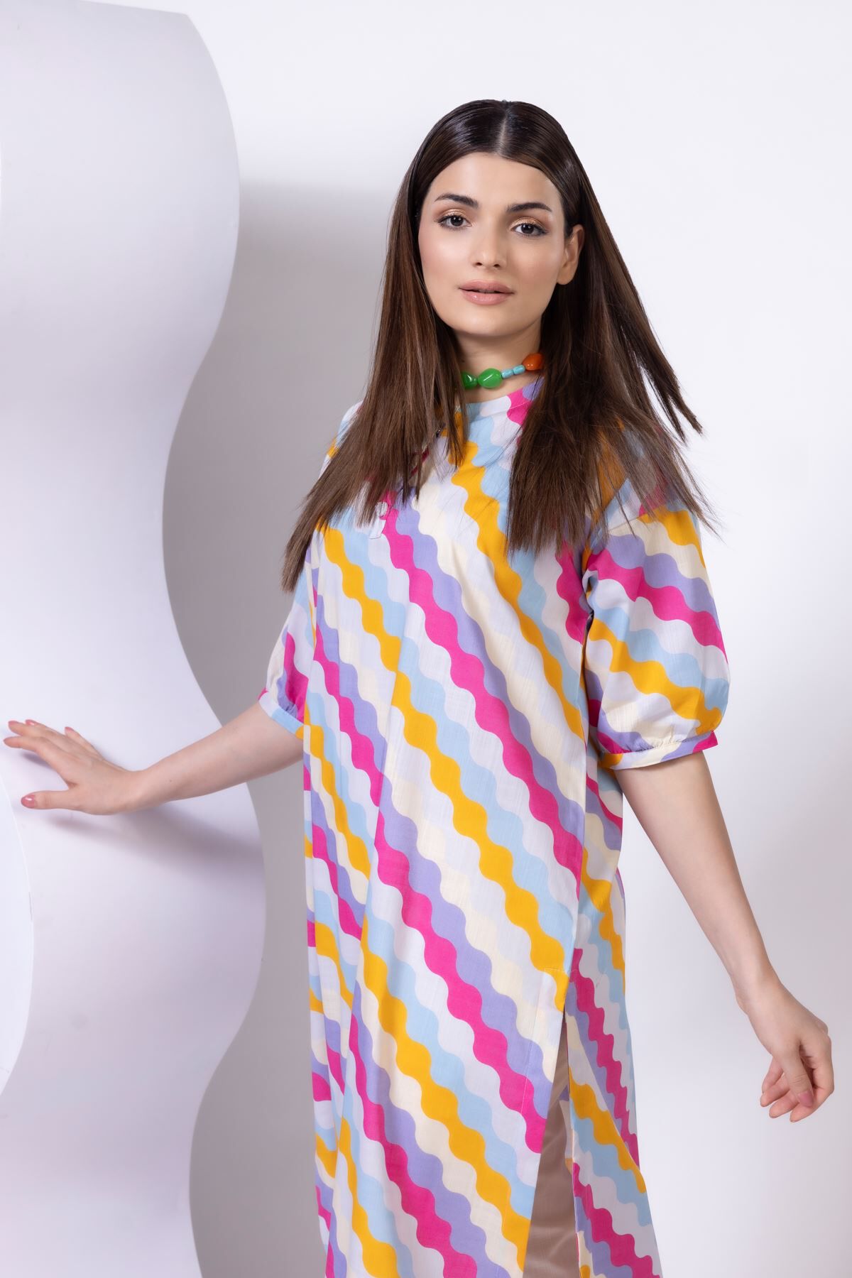 トップス PERIOD FEATURES standard color khadi CP Shades Lindsey Linen Tunic | Garnet Hill