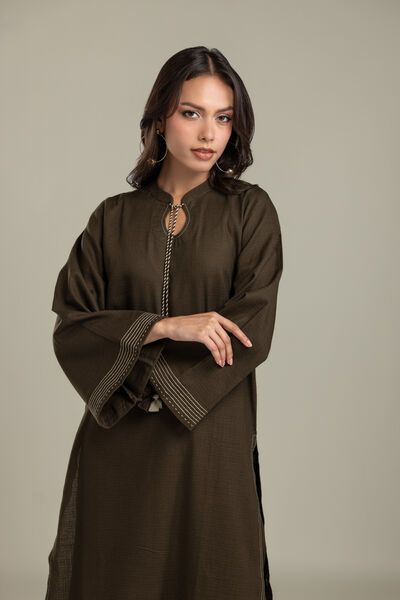 Dyed | Cotton Dobby | Kurta | USD 45.00
