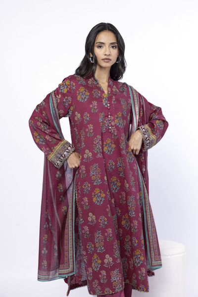 Embroidered | Lawn | Fabrics 3 Piece | USD 20.00