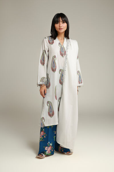 Embroidered | Cambric | Short Cambric Kurta | USD 35.00