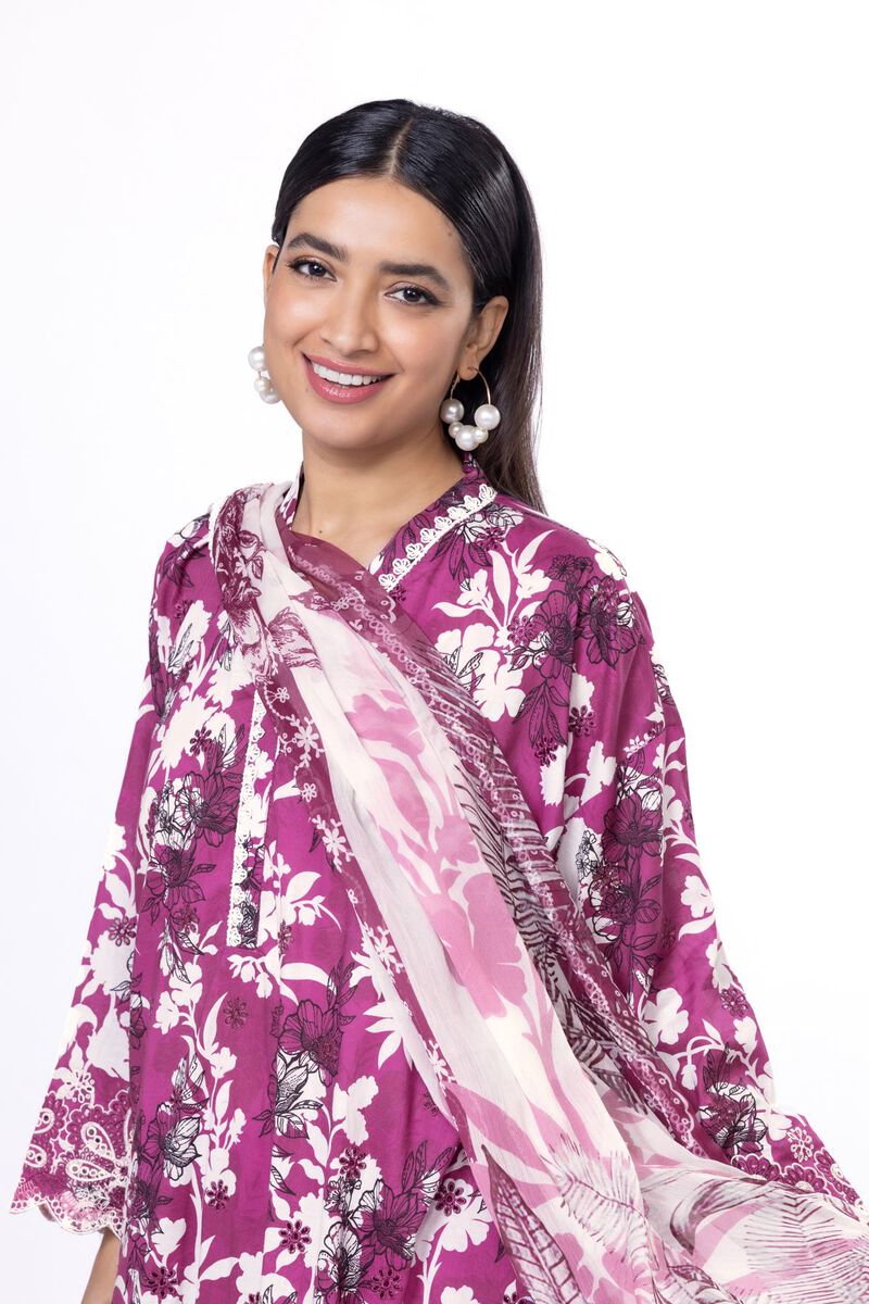 Embroidered | Cambric | Fabrics 3 Piece | USD 27.50