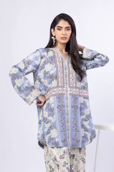 Embroidered | Russian Raw Silk | Kurta | USD 22.50