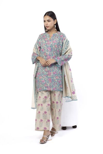 Printed |Khaddar | Fabrics 3 Piece | USD 30.00