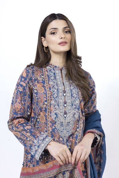 Embroidered | Lawn | Fabrics 3 Piece | USD 45.00