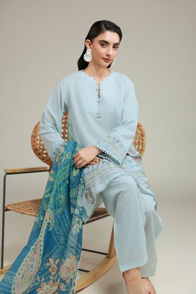 Embroidered | Cambric | Tailored 3 Piece | USD 75.00