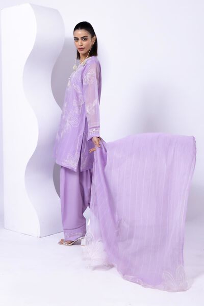 Embroidered | Crosshatch Raw Silk | Shalwar | USD 9.00