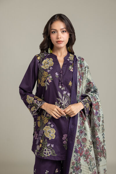 Embroidered | Textured Cotton | Kurta | USD 60.00