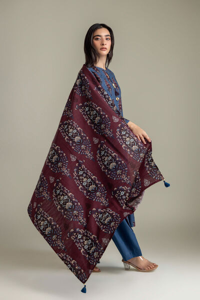 Printed | Light Khaddar | Tailored 3-Piece Set | USD 65.00