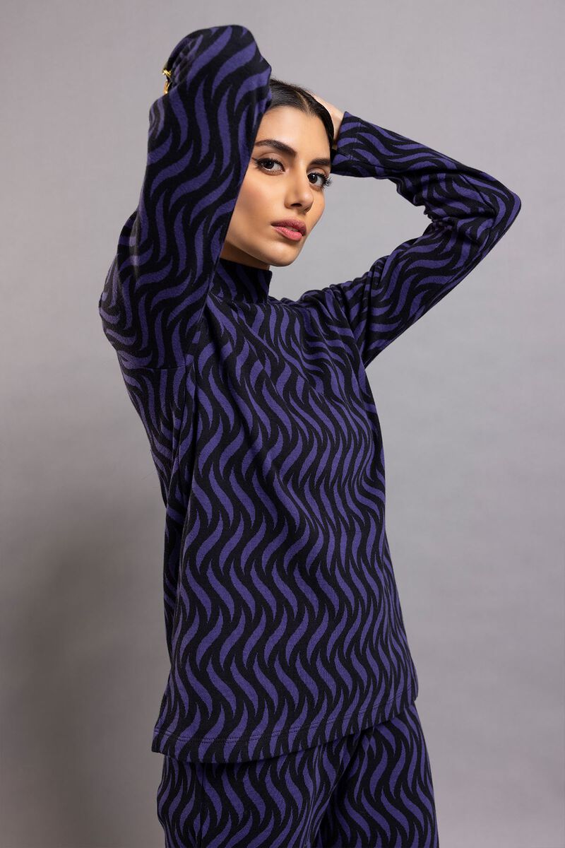 T-shirt, PURPLE, hi-res image number null