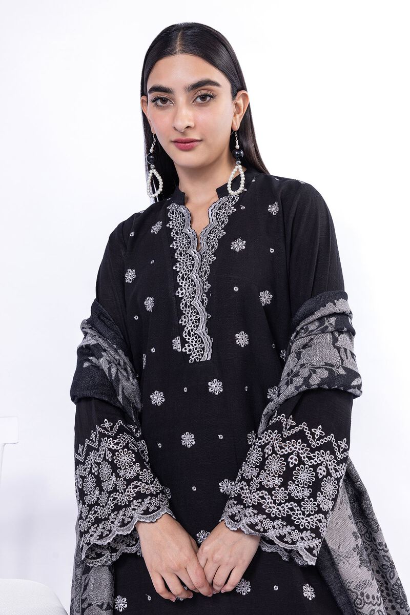 Embroidered | Khaddar | Fabrics 3 Piece | null