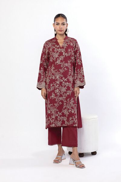 Embroidered | Crosshatch | Tailored 2 Piece | Top and Bottom | USD 45.00