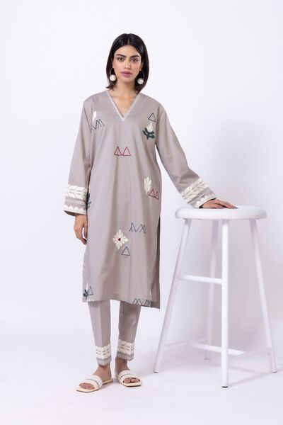 Embroidered | Cambric | Kurta | USD 9.00
