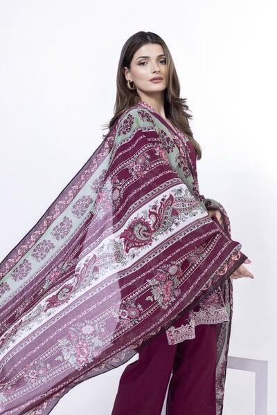 Embroidered | Lawn | Fabrics 3 Piece | USD 45.00