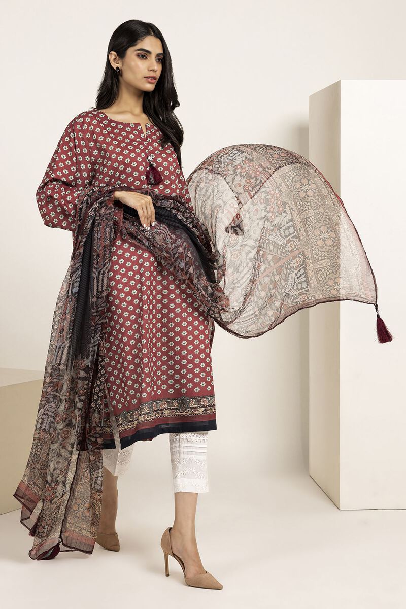 Lawn | Printed | Fabrics 2 Piece | Top Dupatta | null