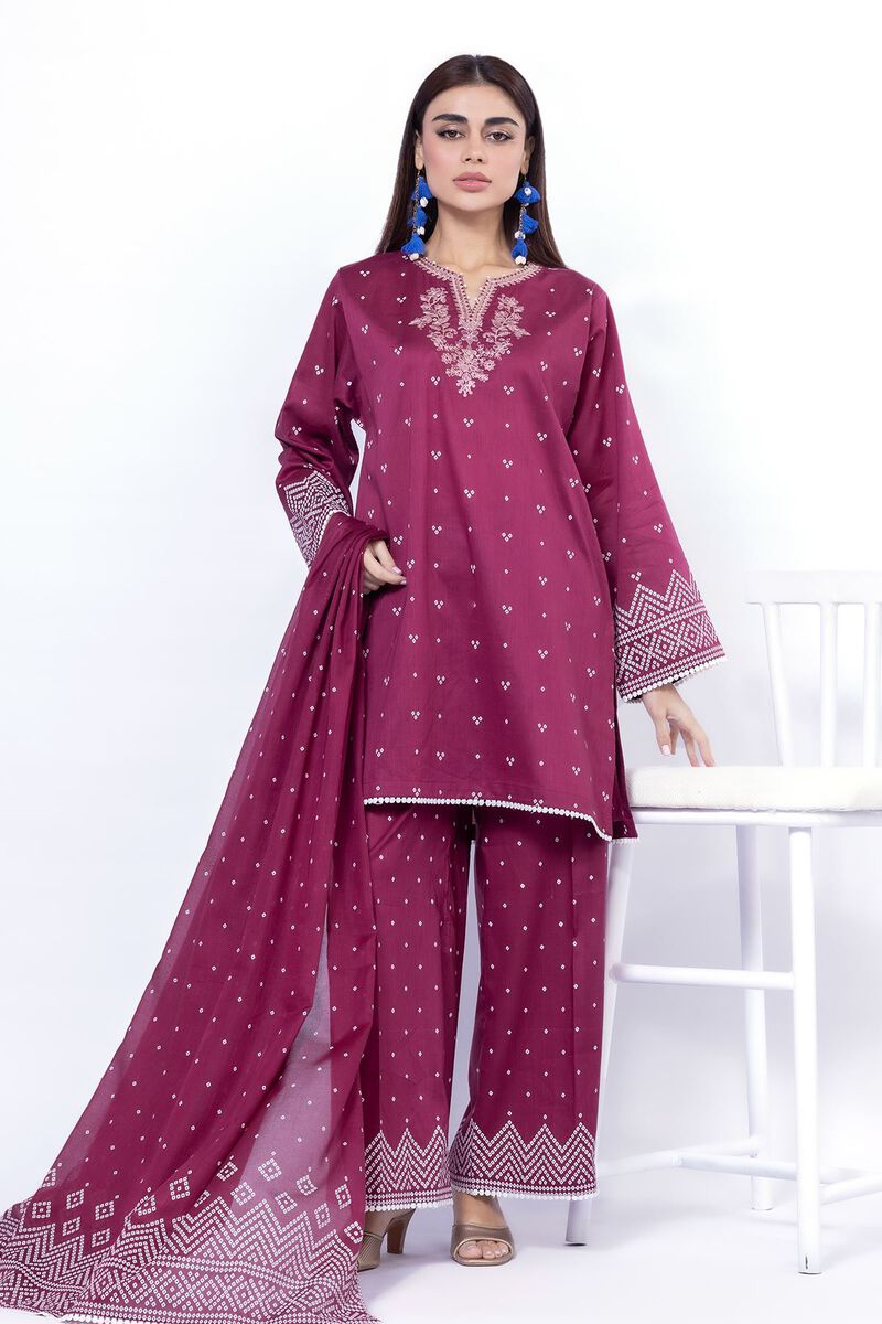 Embroidered | Lawn | Fabrics 3 Piece | null