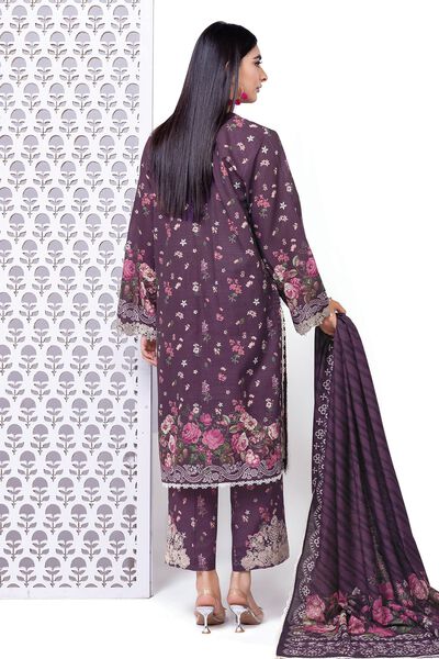 Embroidered | Light Khaddar | Fabrics 3 Piece | USD 12.00