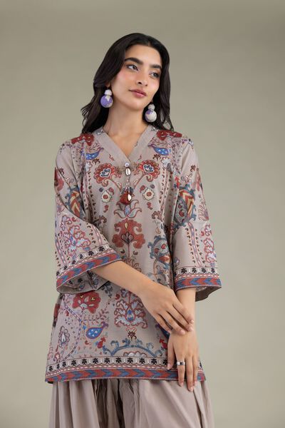 Printed | Cambric | Printed Floral Kurta | USD 17.50