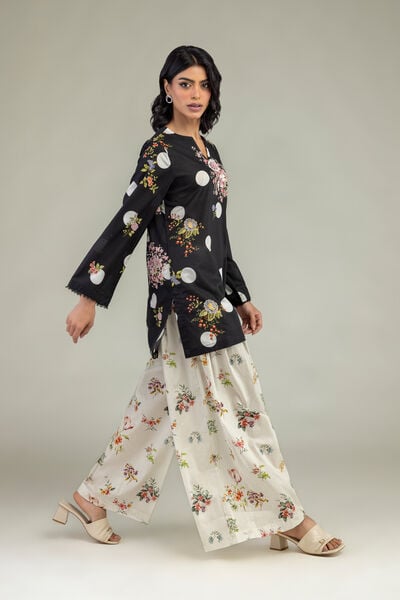 Embroidered | Cambric | Floral Cambric Pants | USD 25.00