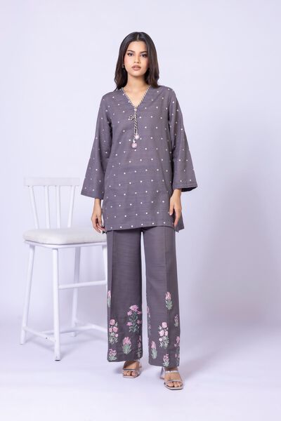 Embroidered | Textured Cotton | Kurta | USD 30.00