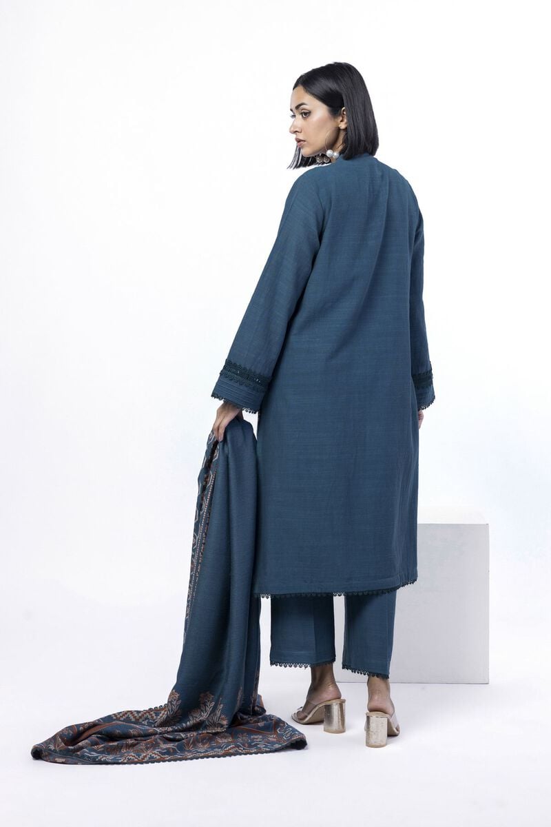 Embroidered | Khaddar | Tailored 3 Piece | null