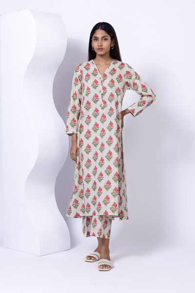 Printed | Cambric | Kurta | USD 10.00