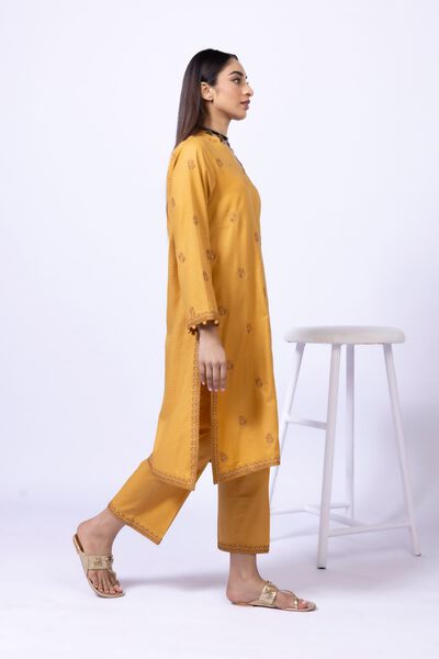 Embroidered | Cotton Dobby | Pants | USD 10.00