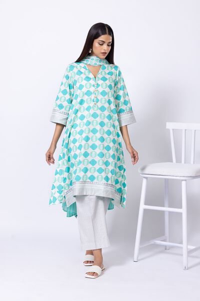 Printed | Crosshatch Poplin | Kurta | USD 25.00