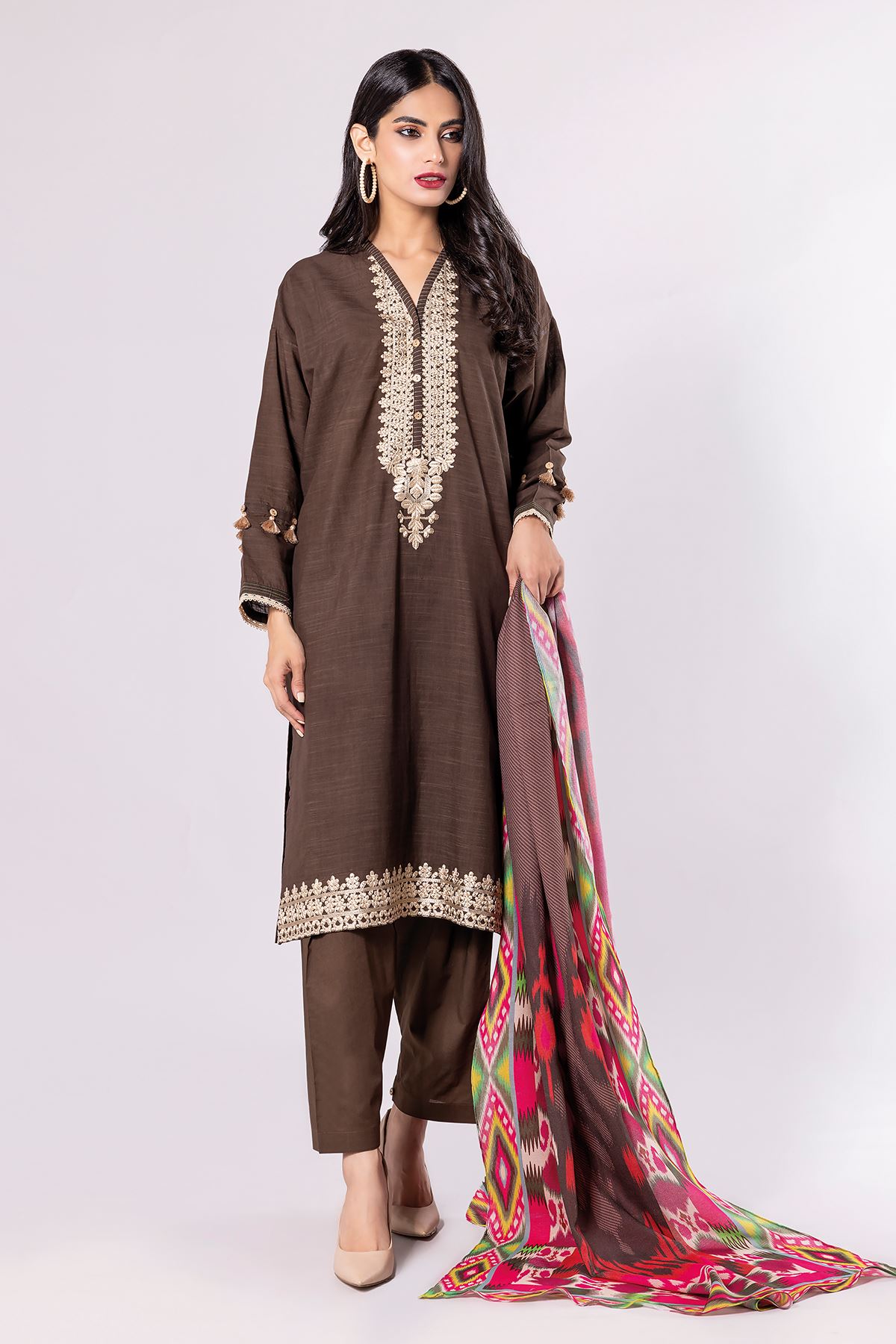 Buy Fabrics 3 Piece Suit | 12.60 USD | 1001734613 | Khaadi Global